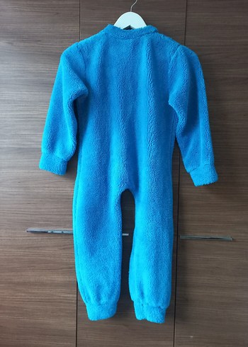 Mavi Erkek Bebek Polar Tulum - Görsel 2