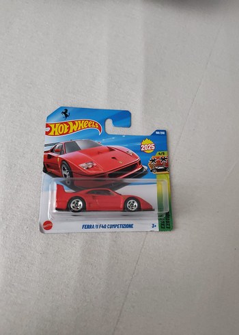  Beden Renk Kırmızı Hot Wheels Ferrari F40 Oyuncak Araba