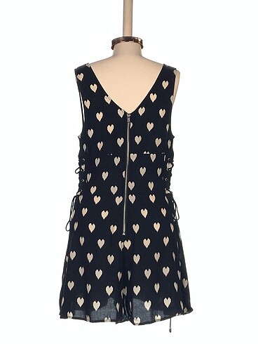 universal Beden Vintage Love Kısa Tulum %70 İndirimli.