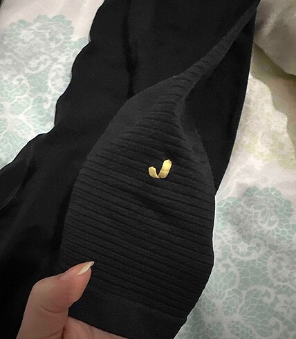 m Beden siyah Renk Yüksek Bel Toparlayıcı Tayt