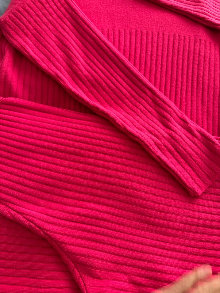 Fuşya Triko takım - Görsel 5