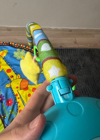 Otomatik dönen sesli müzikli projektörlü Oyun Halısı - Görsel 6