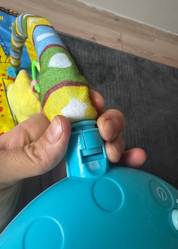 Otomatik dönen sesli müzikli projektörlü Oyun Halısı - Görsel 5