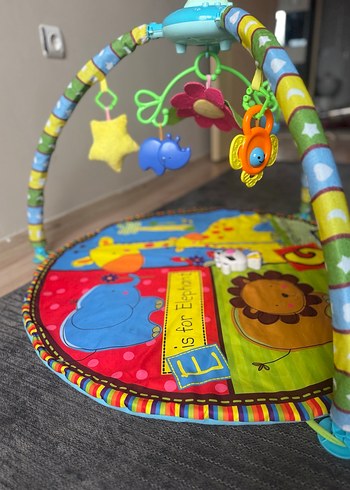 Otomatik dönen sesli müzikli projektörlü Oyun Halısı - Görsel 2