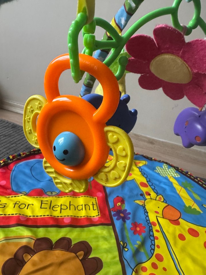 Otomatik dönen sesli müzikli projektörlü Oyun Halısı - Görsel 3