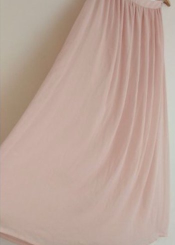 Şifon Uzun tesettür Etek - Görsel 2