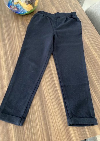 Lacivert Kız Çocuk yanları cepli Regular Fit Denim Pantolon