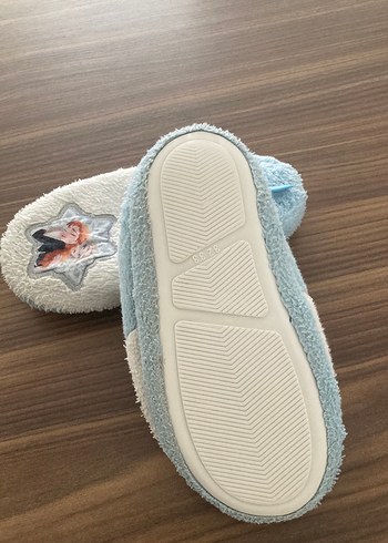 Kız Çocuk Mavi Peluş Sıcak panduf - Görsel 3