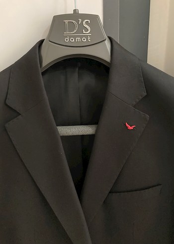 Erkek Siyah Notch Yaka Regular Fit Ceket markası D&S Damat - Görsel 5