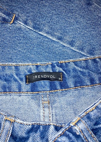 Yırtmaçlı Midi Boy Kadın Kot Pantolon - Görsel 4