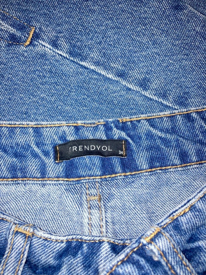 Yırtmaçlı Midi Boy Kadın Kot Pantolon - Görsel 4