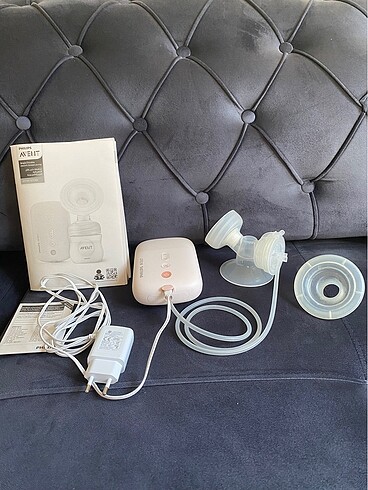 s Beden Philips avent elektronik göğüs pompası + süt saklama poşeti