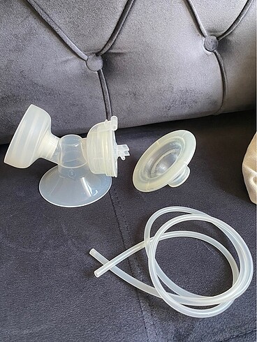s Beden pembe Renk Philips avent elektronik göğüs pompası + süt saklama poşeti