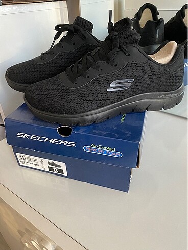 Skechers marka siyah ERKEK spor ayakkabı