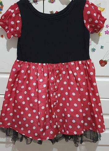 Minnie mouse elbise