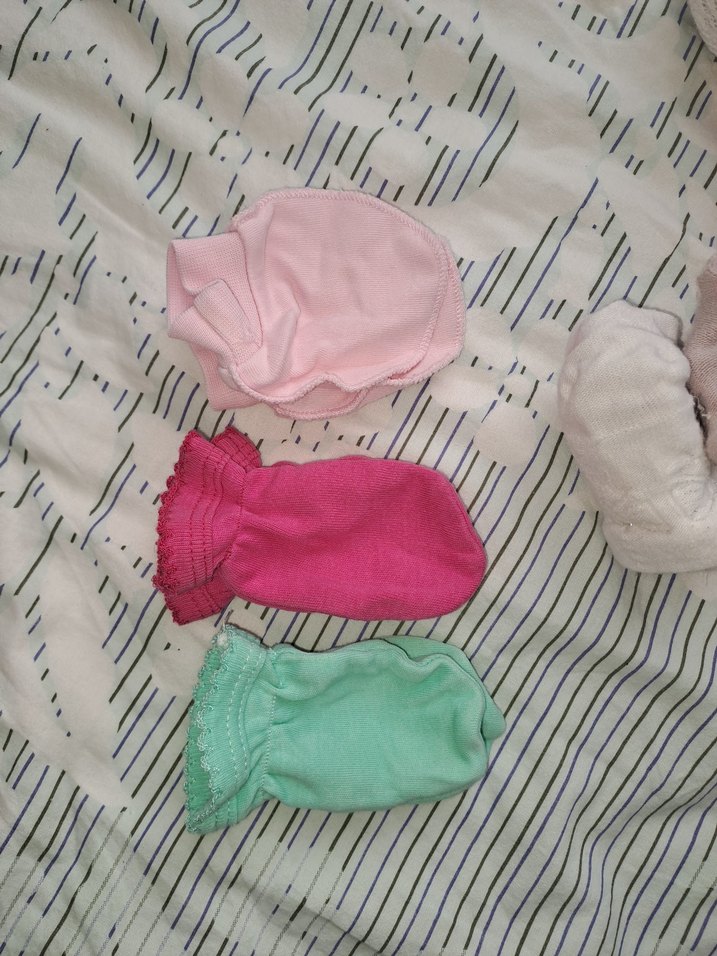 Kız Çocukları için Pastel Pembe Triko Çorap - Görsel 4