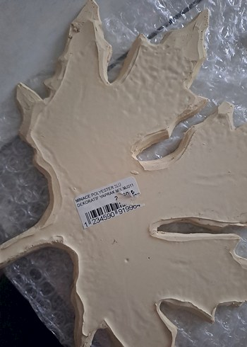 Parlak Altın Renkli Dekoratif Yaprak Seti - Görsel 4