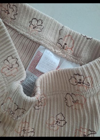 Kız Çocuk Zebra Desenli Pilili Tayt - Görsel 7