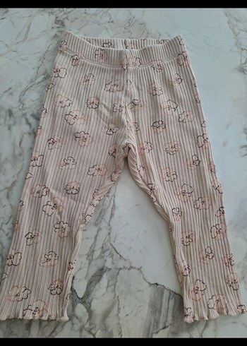 Kız Çocuk Zebra Desenli Pilili Tayt - Görsel 5