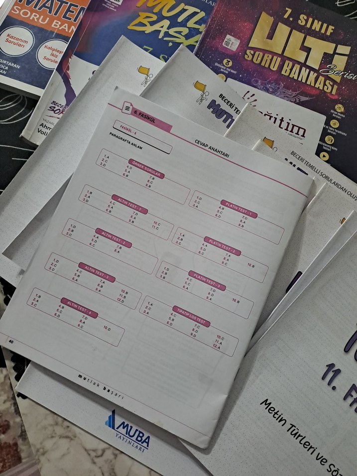 7. Sınıf MEB Uyumlu Soru Bankası Seti - Görsel 5