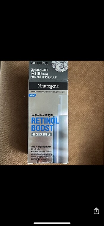 Retinol boost gece kremi