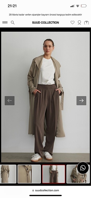 Suud Collection Trençkot