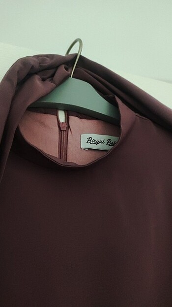 38 Beden bordo Renk Elbise