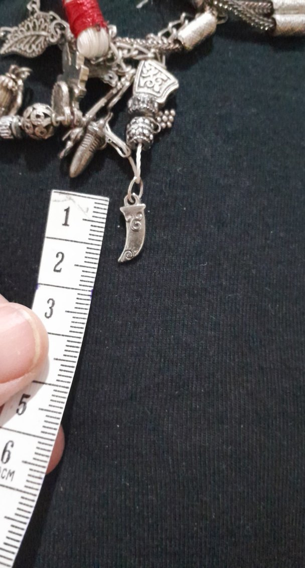 vintage çeşitli figür charm - Görsel 4