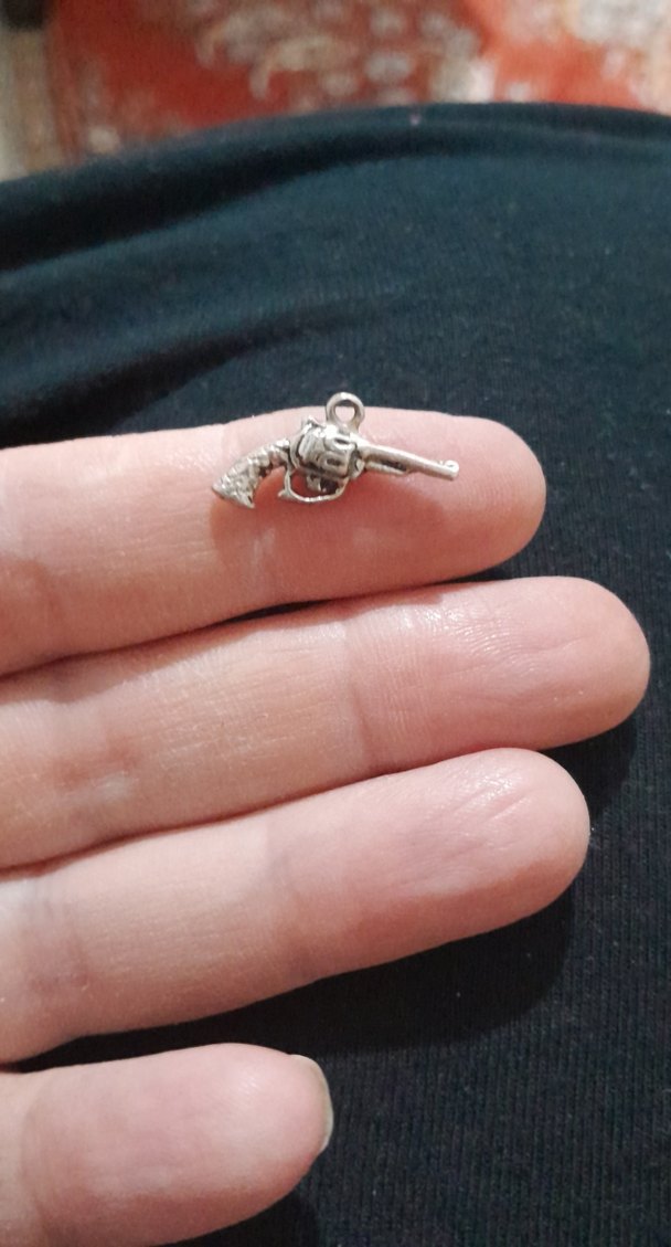 Tabanca figürlü vintage charm - Görsel 2