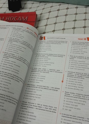 YDT İngilizce Grammar Soru Bankası - Görsel 3