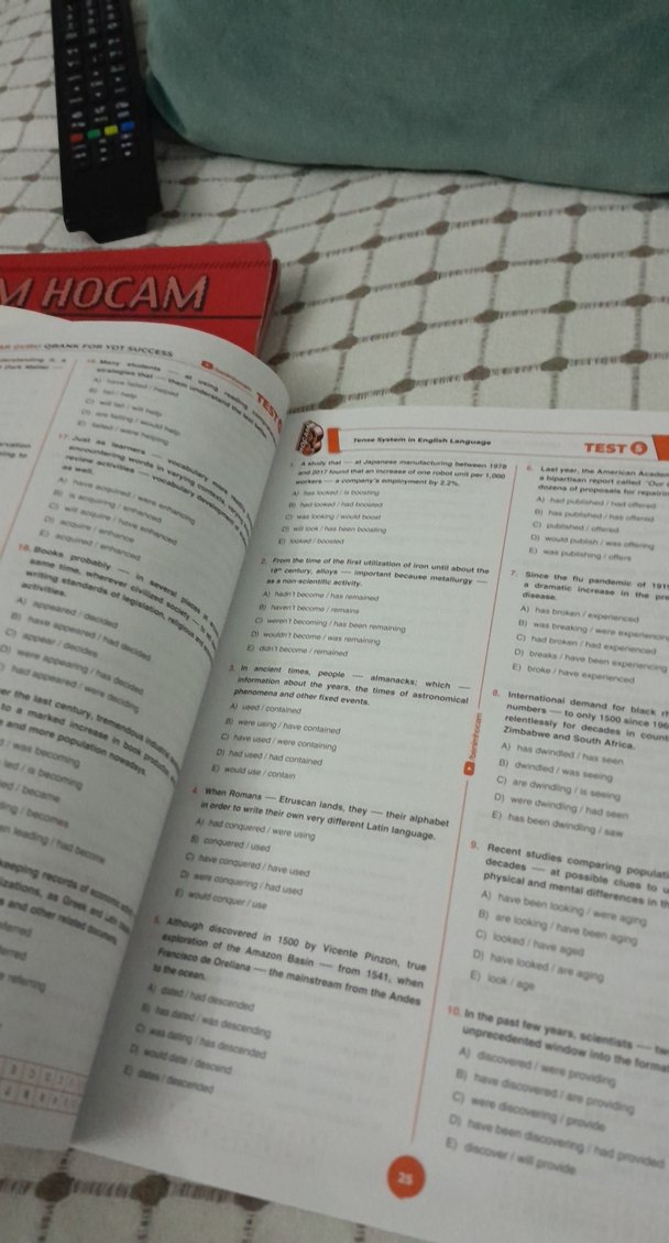 YDT İngilizce Grammar Soru Bankası - Görsel 3