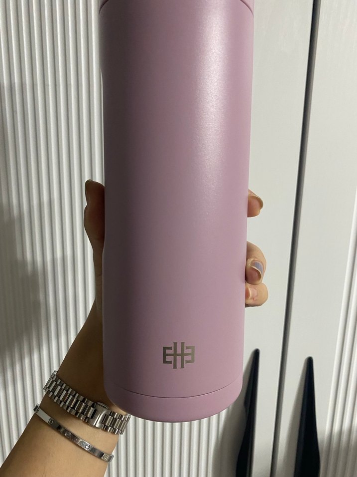 Pastel Mor Çelik Seyahat Termosu - Görsel 4