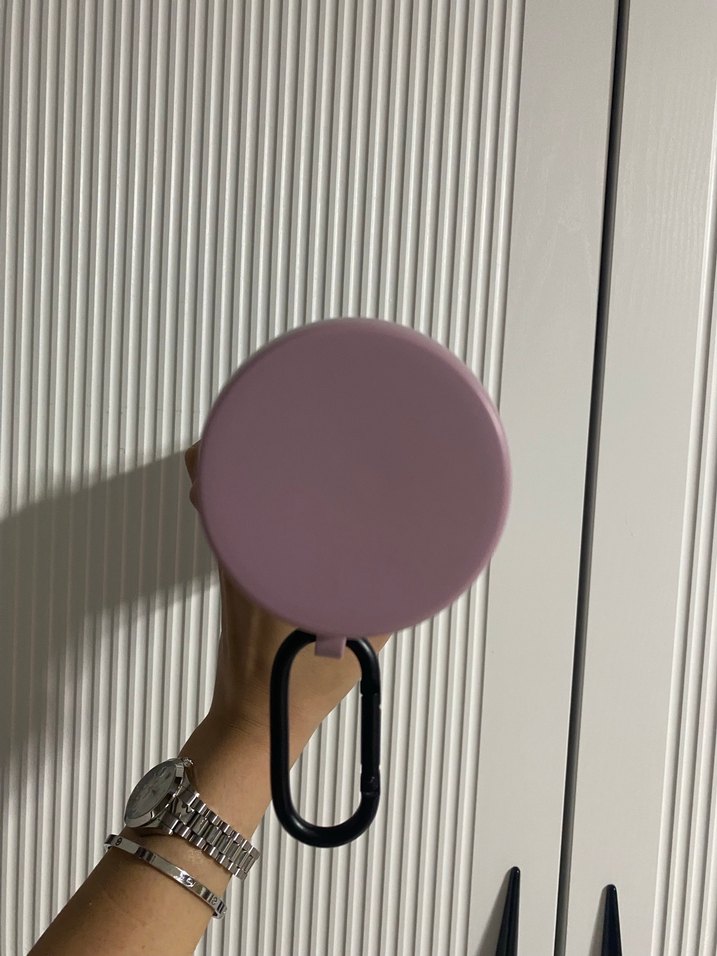 Pastel Mor Çelik Seyahat Termosu - Görsel 5