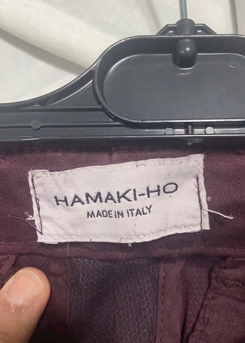 Erkek Mor Pilili Normal Kesim Pantolon - Görsel 2