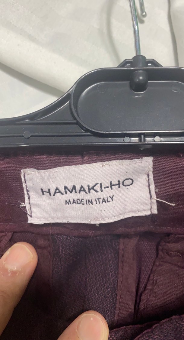 Erkek Mor Pilili Normal Kesim Pantolon - Görsel 2