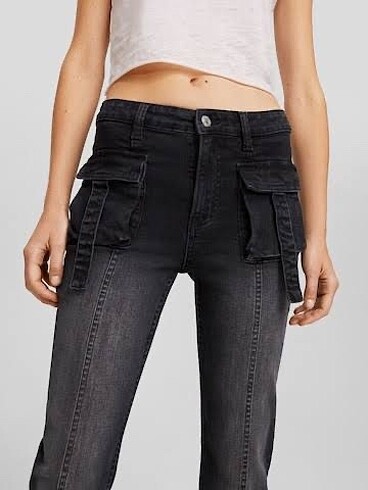 Bershka bershka flared jean