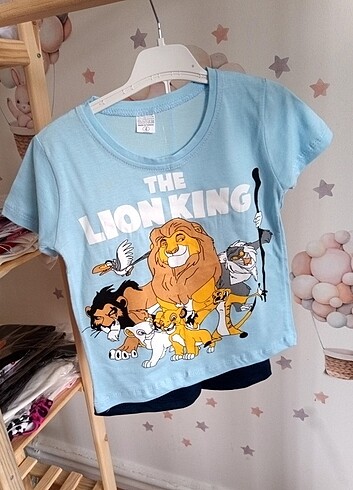 Lion King baskılı Erkek Takım 
