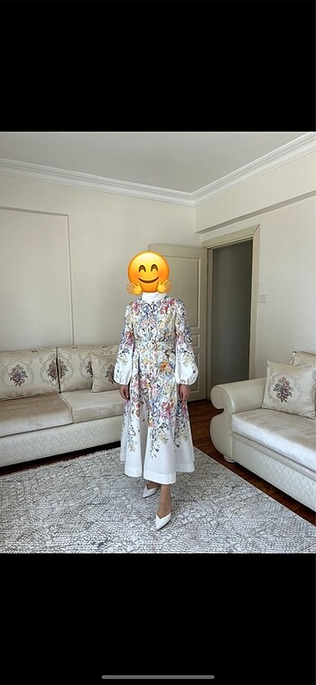 Çok şık tesettür elbise