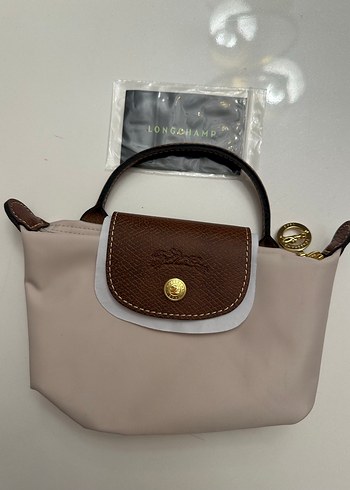 Bej Xs Longchamp çanta - Görsel 8