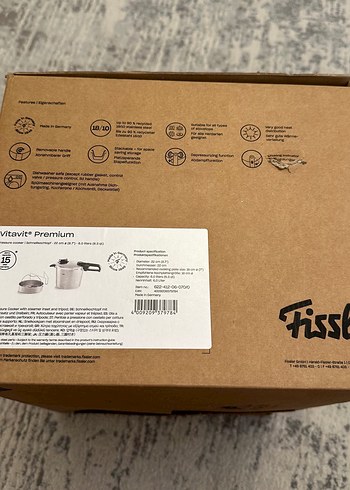 Fissler Vitavit Premium Mat 6 L Düdüklü Tencere - Görsel 9