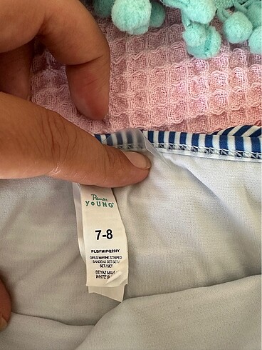 8 Yaş Beden çeşitli Renk Renkli Bikini