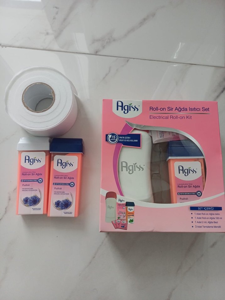 Agiss Ağda Isıtıcı Set ve Ağdası - Görsel 2