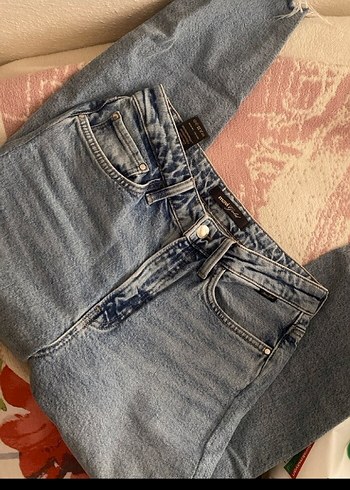 Mavi Jeans Bol Kesim Midi Boy Kadın Kot Pantolon 27/29 beden