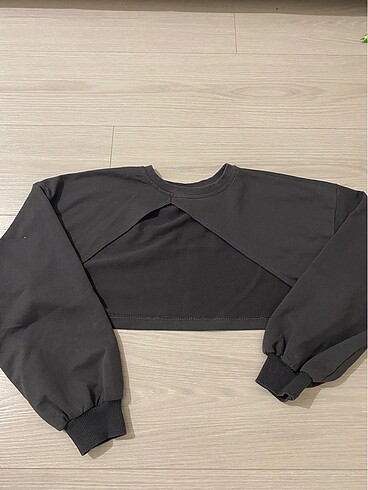 Crop sweatshırt