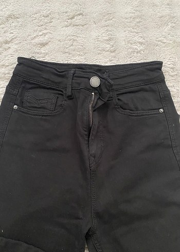Stradivarius Siyah Stradivarius jean