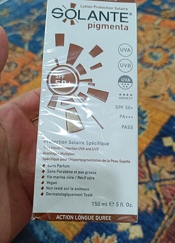 Nivea Solante pigmenta güneş kremi 