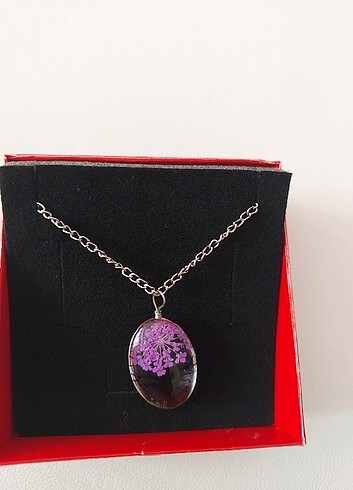 Accessorize Mor Hayat Ağaçı Kolye