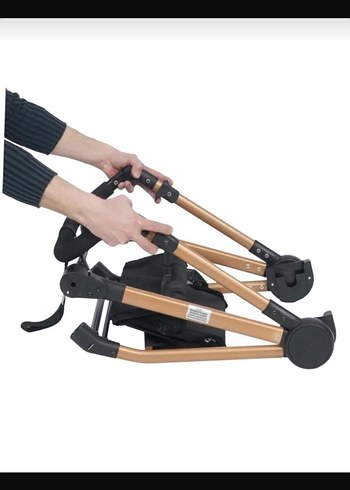 Siyah Bebek Arabası Seti - Görsel 6