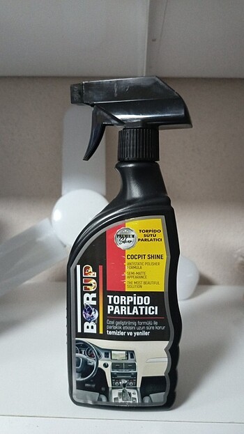 Torpido parlatıcı borup 500ml araç bakım setleri 