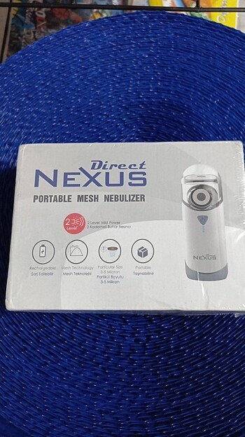 Direct Nexus portable mesh nebulizer sıfır kapalı kutu